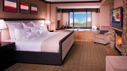 king spa suite at Ameristar Black Hawk