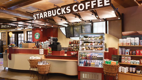 starbucks coffee at Ameristar Black Hawk Casino
