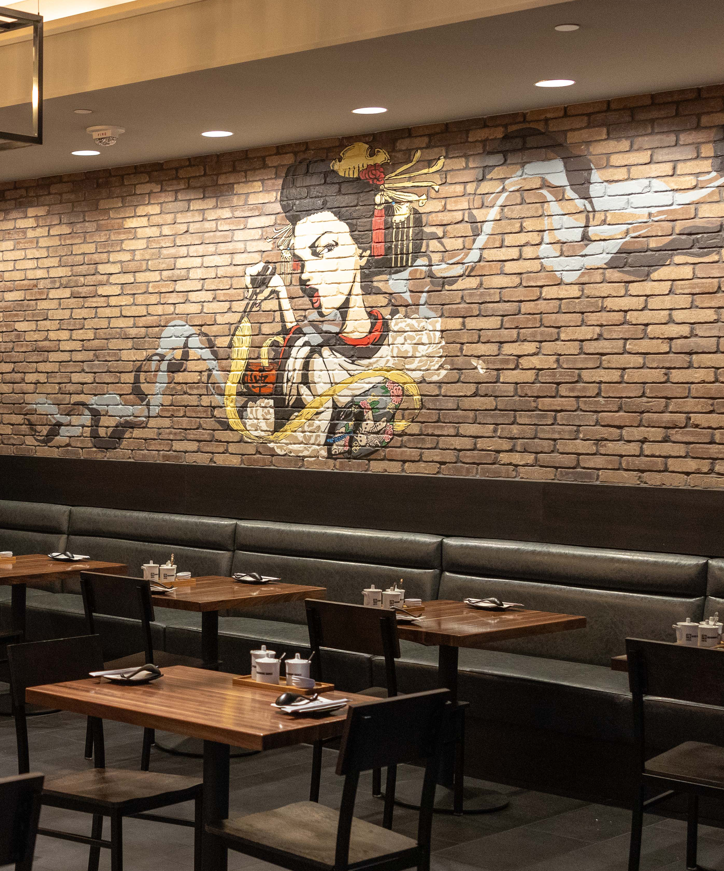 interior of JINYA Ramen bar