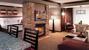 Mountain pine suite living room