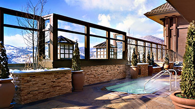Roof Top Pool at Ameristar Black Hawk
