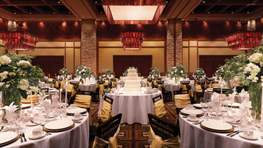 wedding banquet at Ameristar Black HAwk